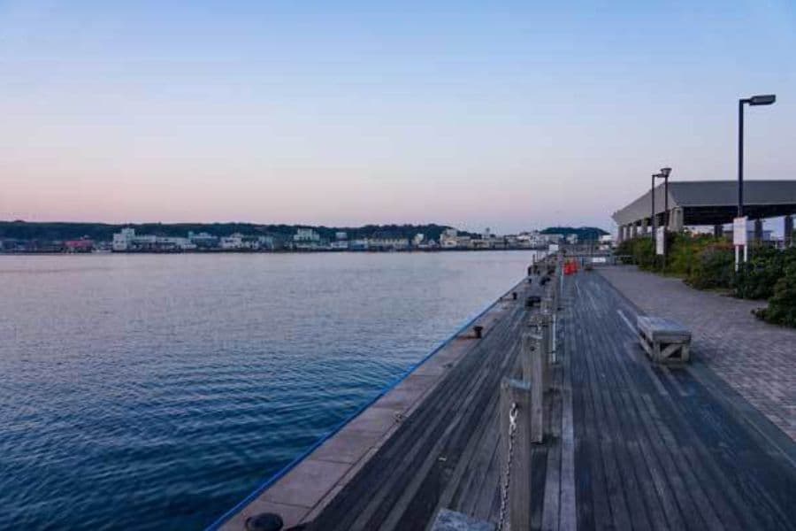 三崎港の出航場所