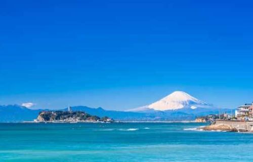 江ノ島沖・代理散骨