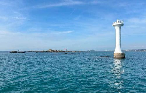 葉山沖・代理散骨