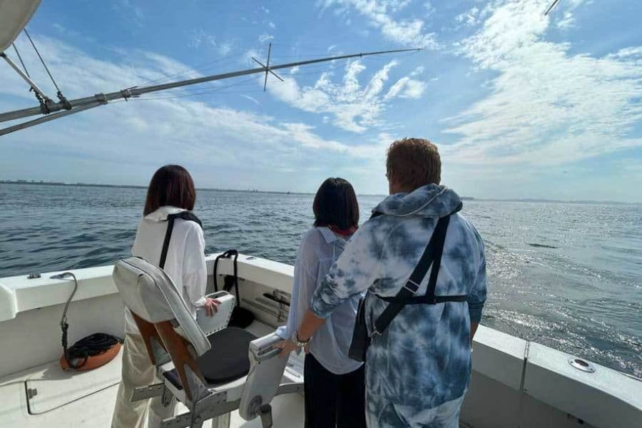 茅ヶ崎沖の海洋散骨