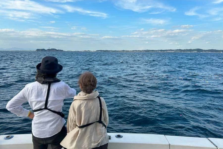 相模湾・湘南のプライベート散骨イメージ