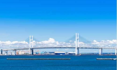 ベイブリッジ沖