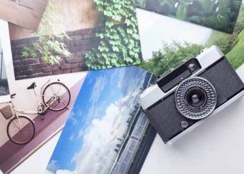 散骨している様子や景色を撮影した写真データ