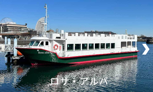 100名対応の大型パーティ船「ロサアルバ」