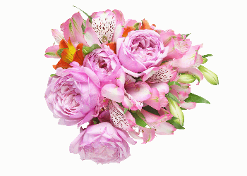 故人への感謝の印、ありがとうのブーケ