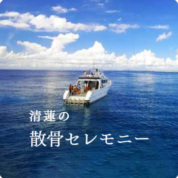 清蓮の散骨セレモニークルーズ（TOPページ）